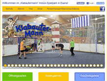 Tablet Screenshot of klabautermann-spielpark.de